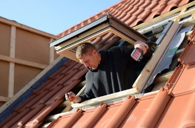 Pose de fenêtres de toit Velux à Trun